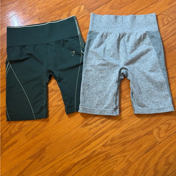 2 Gymshark Women’s Flex Biker & Apex Seamless High Rise Shorts Bundle Sz. M - Picture 2 of 9